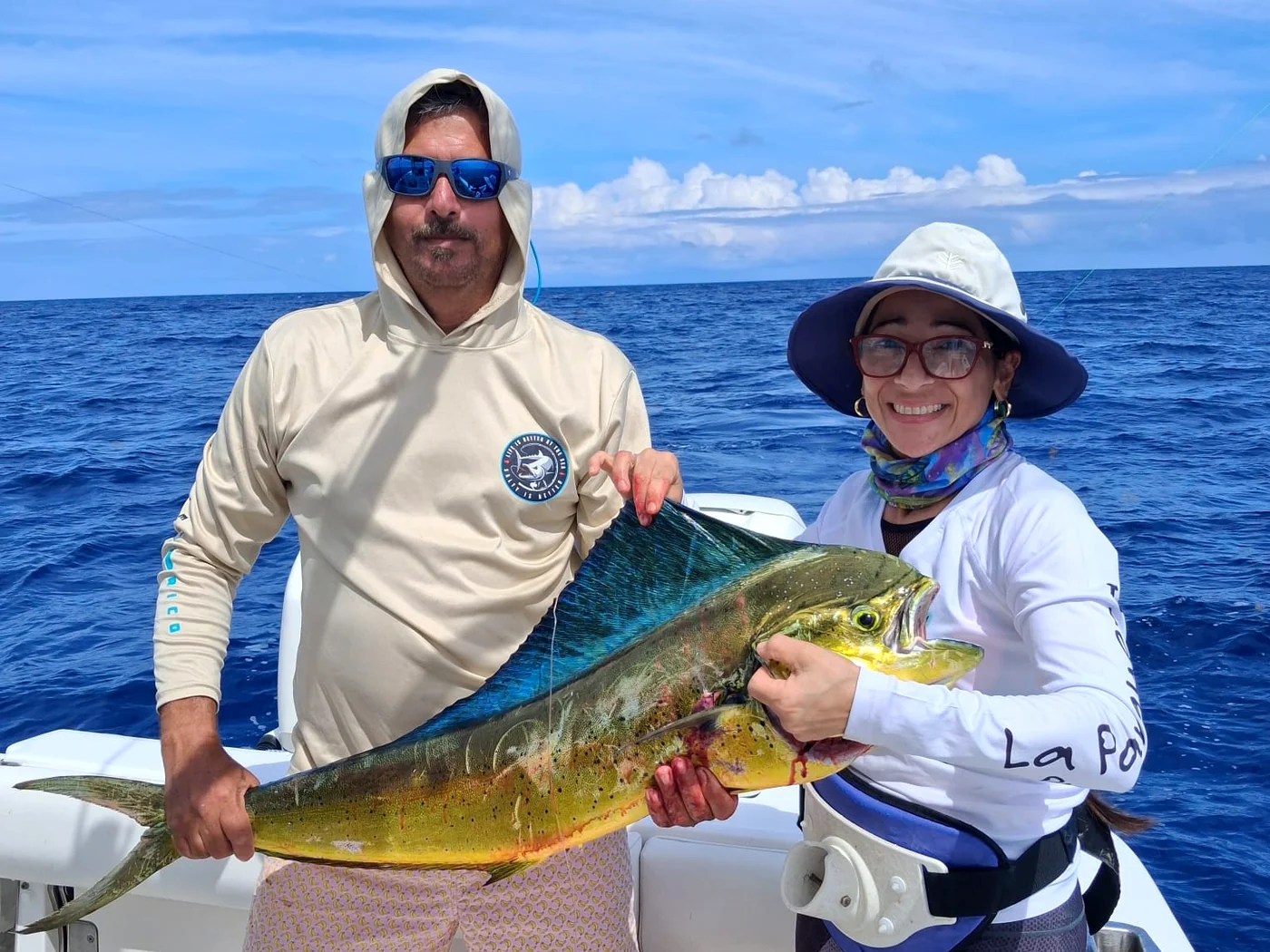 Mahi on the water